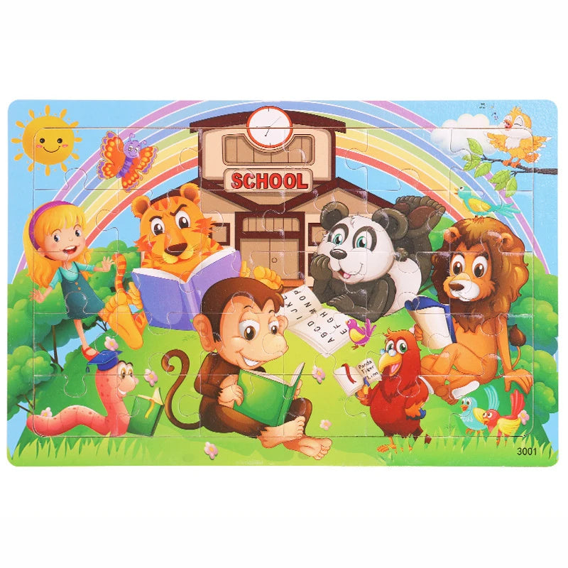 Cartoon Jigsaw Set
