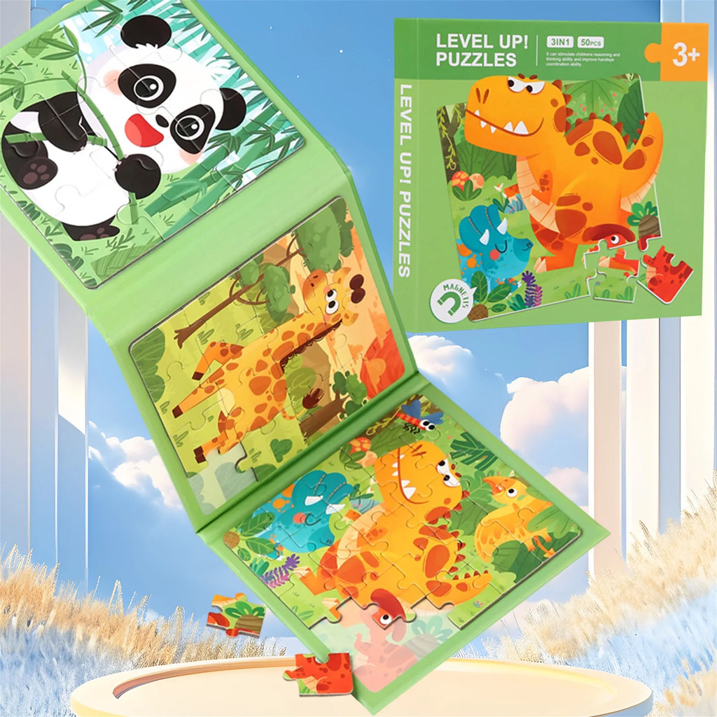 Magnetic Animal Puzzle