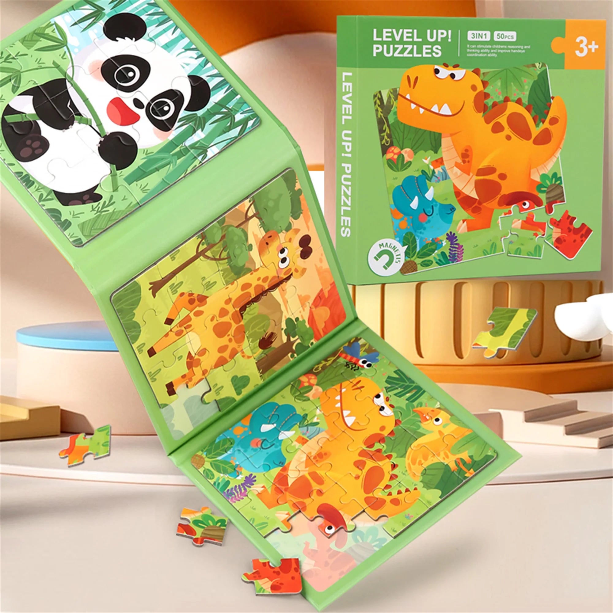 Magnetic Animal Puzzle