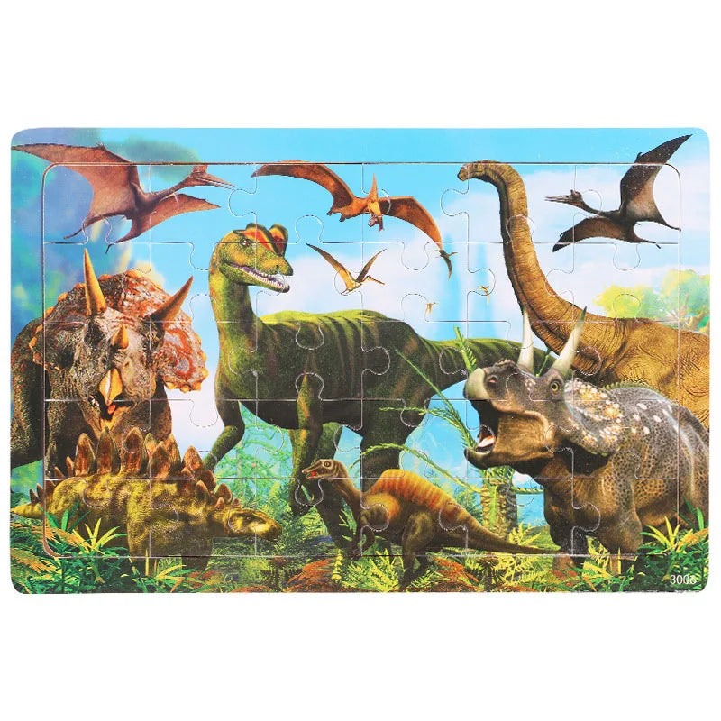 Cartoon Jigsaw Set