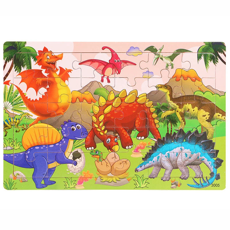 Cartoon Jigsaw Set