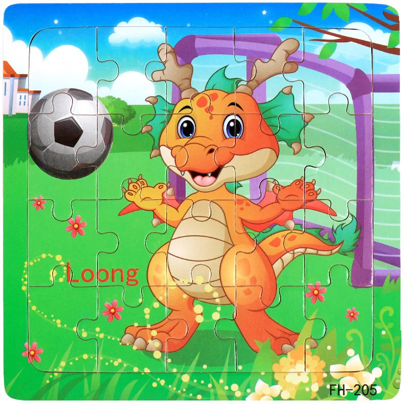 Animal Vehicle Puzzle