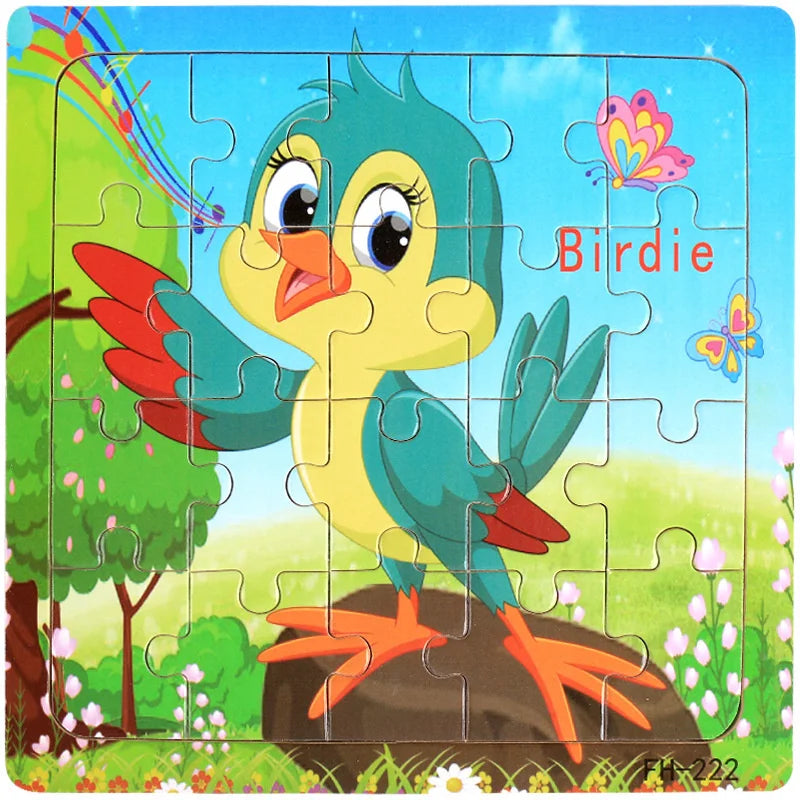 Animal Vehicle Puzzle