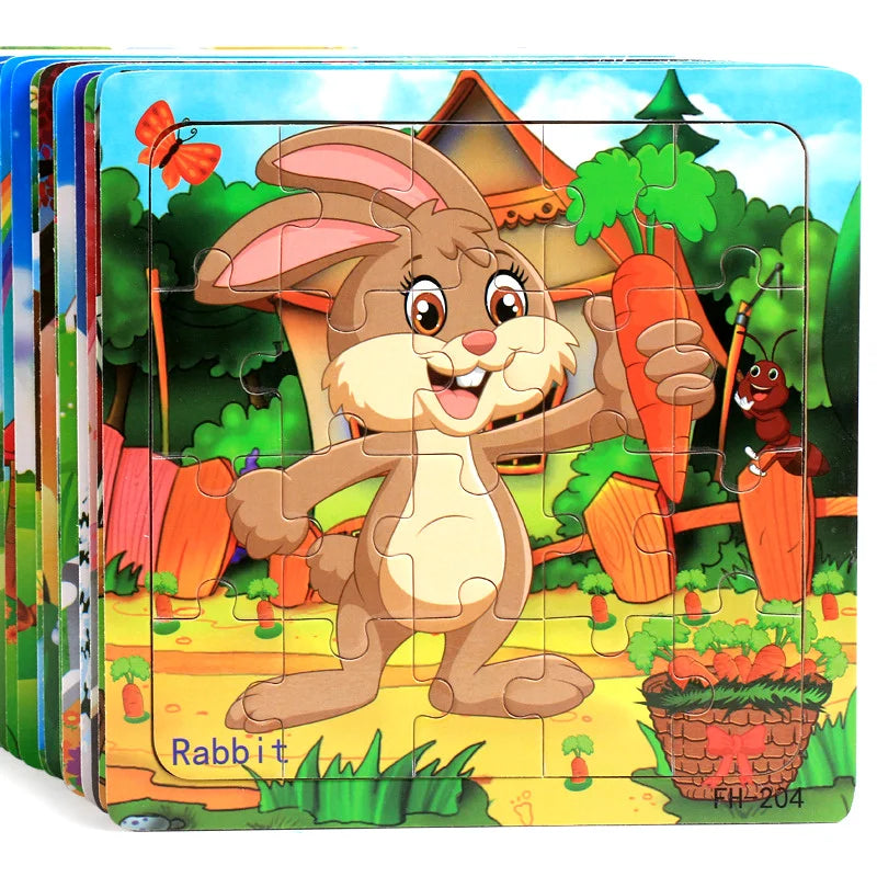 Animal Vehicle Puzzle