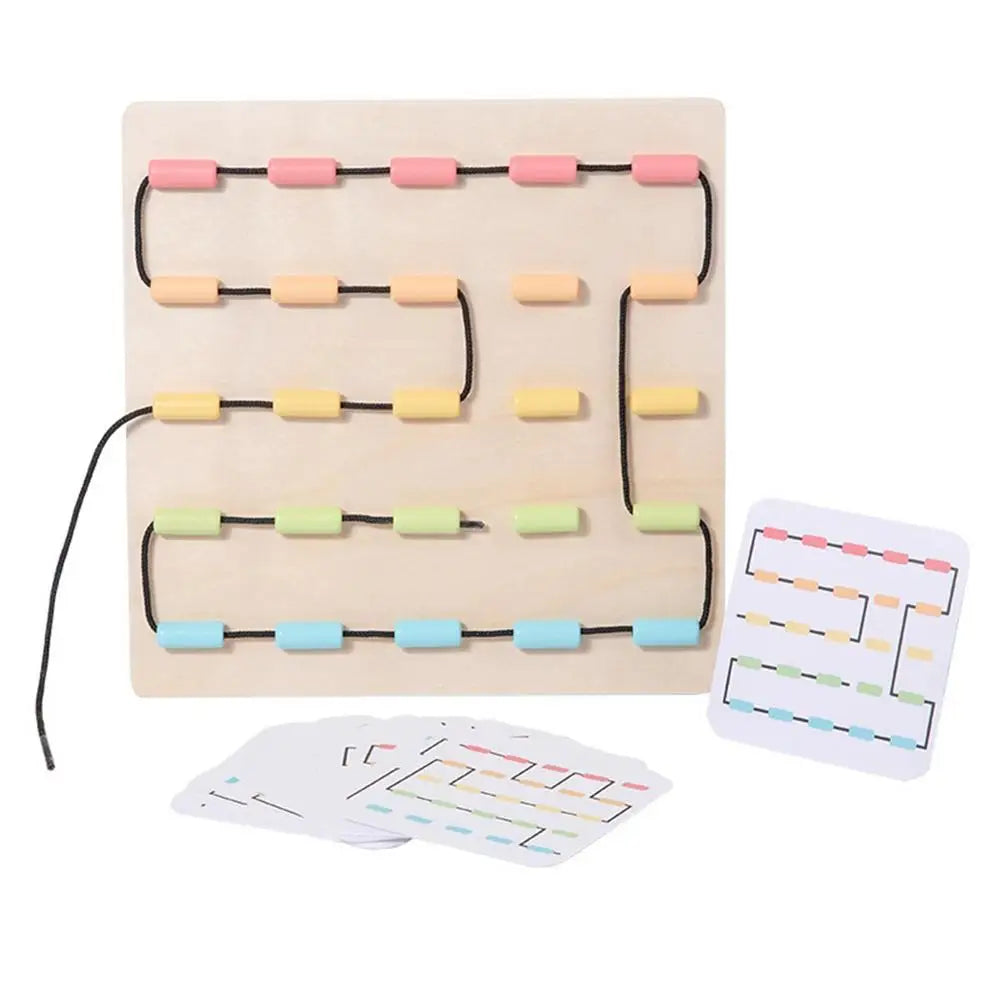 Wooden Lacing Toy