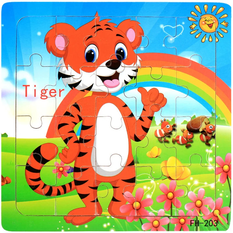 Animal Vehicle Puzzle
