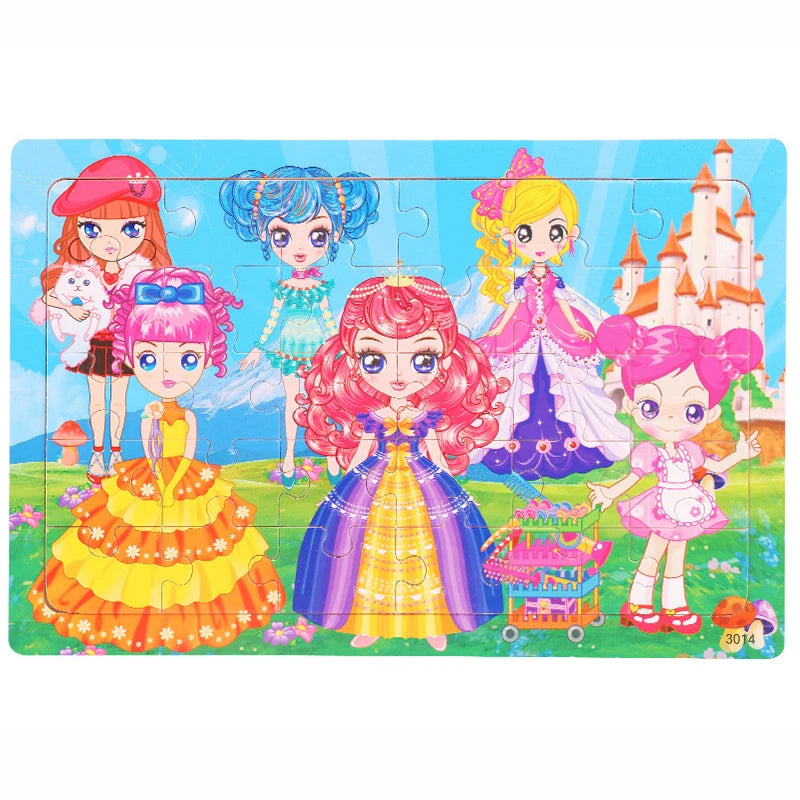 Cartoon Jigsaw Set