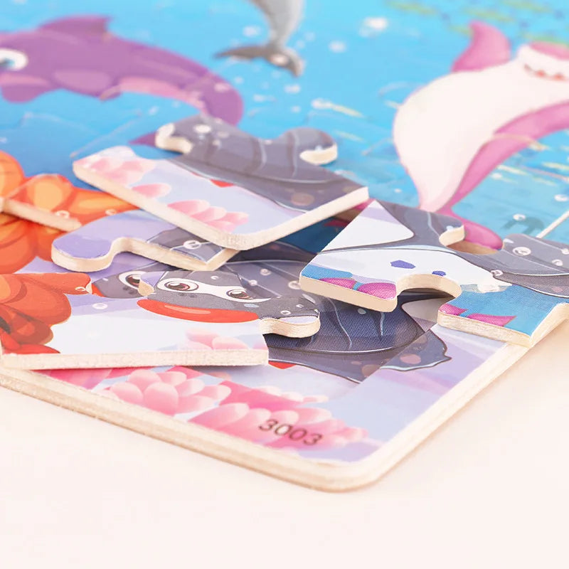 Cartoon Jigsaw Set