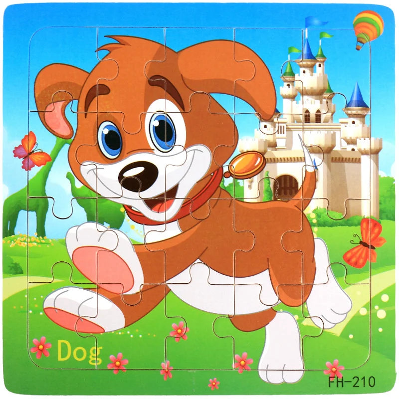 Animal Vehicle Puzzle