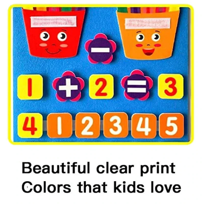 Felt Finger Numbers