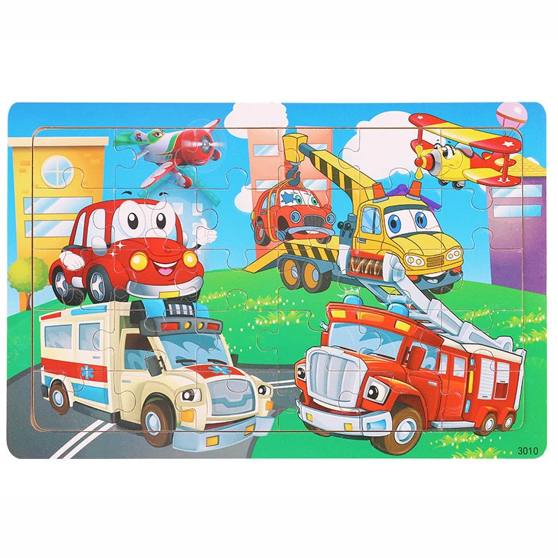 Cartoon Jigsaw Set