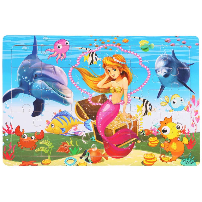 Cartoon Jigsaw Set