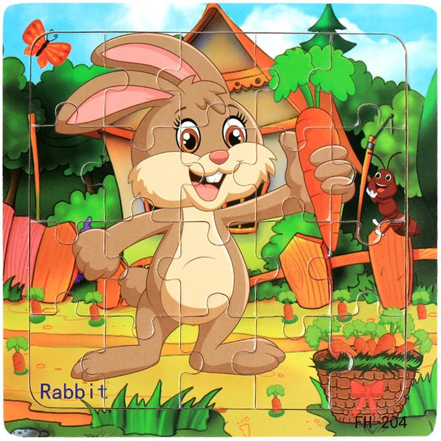 Animal Vehicle Puzzle