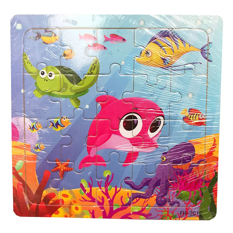 Animal Vehicle Puzzle