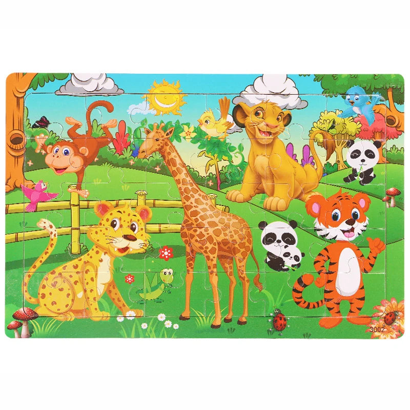 Cartoon Jigsaw Set