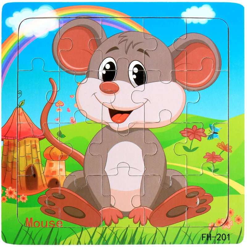 Animal Vehicle Puzzle