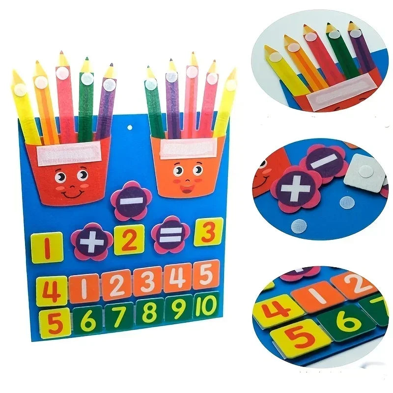 Felt Finger Numbers
