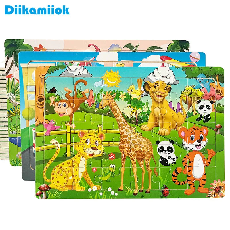 Cartoon Jigsaw Set