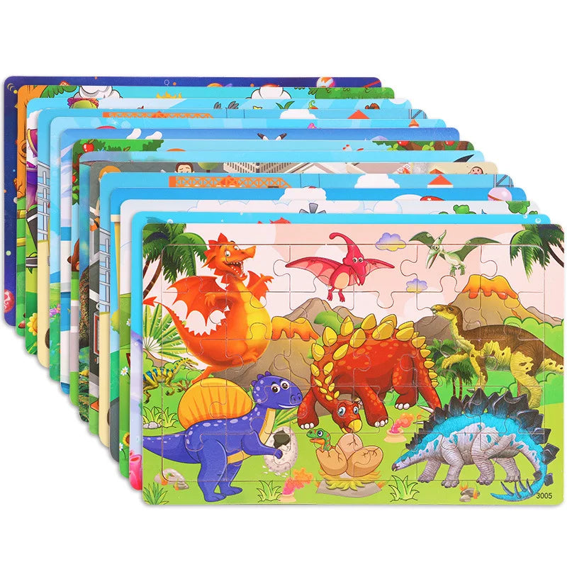 Cartoon Jigsaw Set