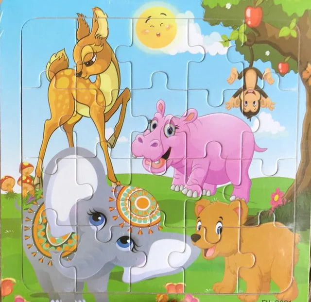 Animal Vehicle Puzzle