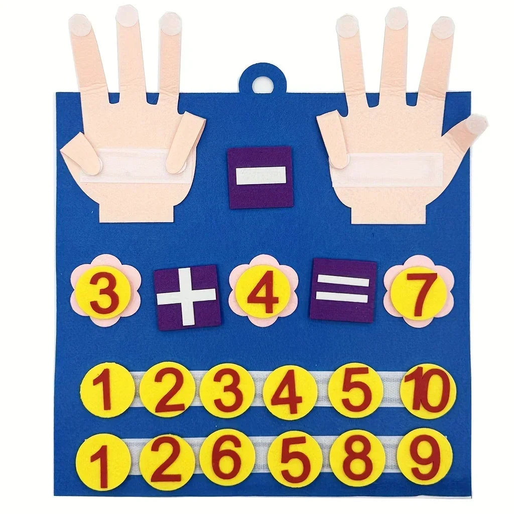Felt Finger Numbers