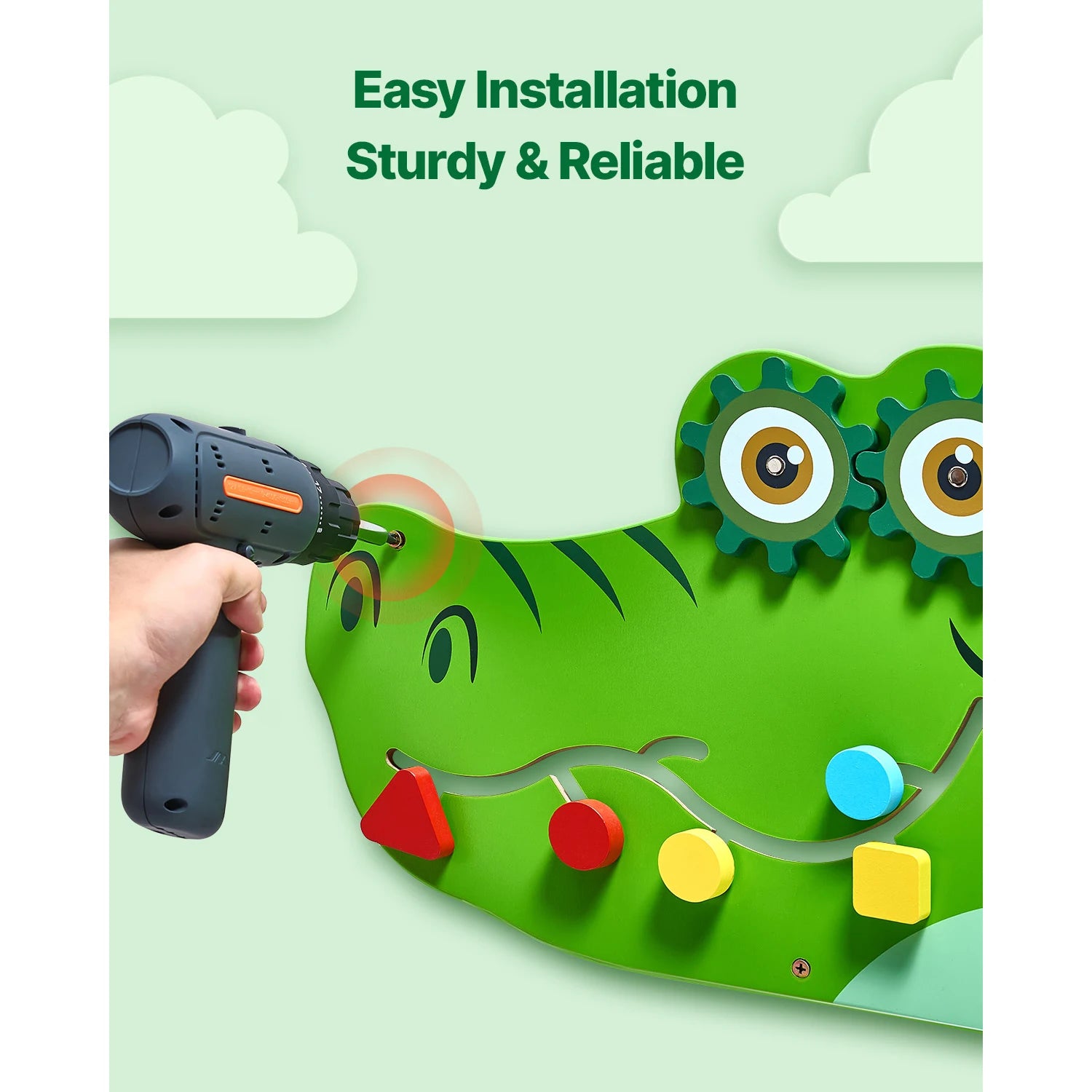 Crocodile Busy Board