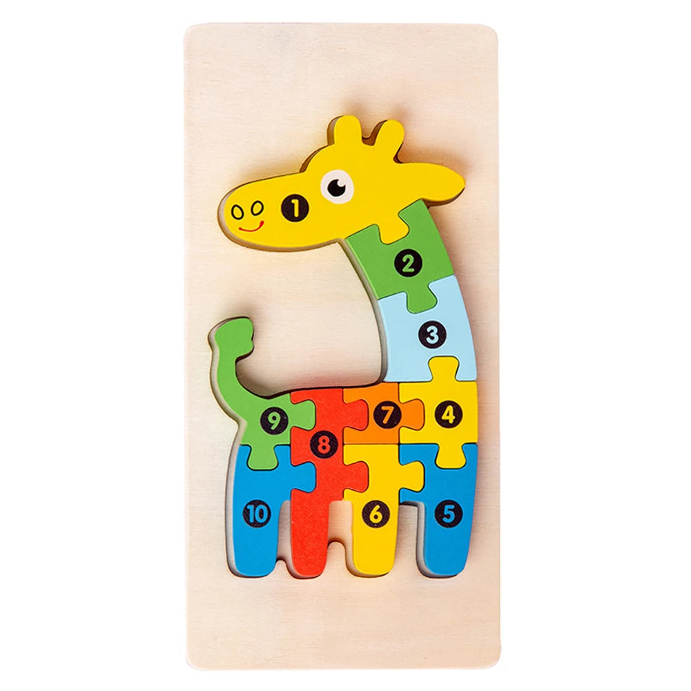 3D Wooden Puzzle