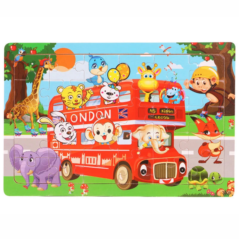 Cartoon Jigsaw Set