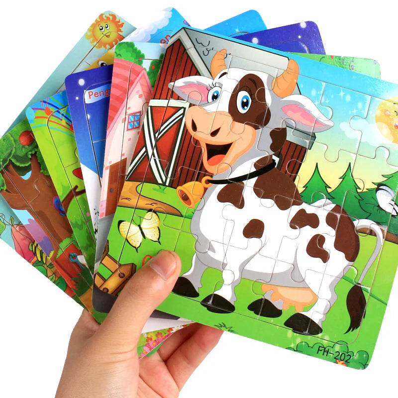 Animal Vehicle Puzzle