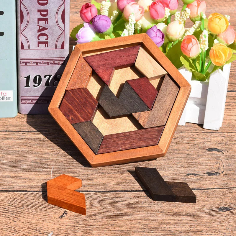 Geometric Jigsaw Board