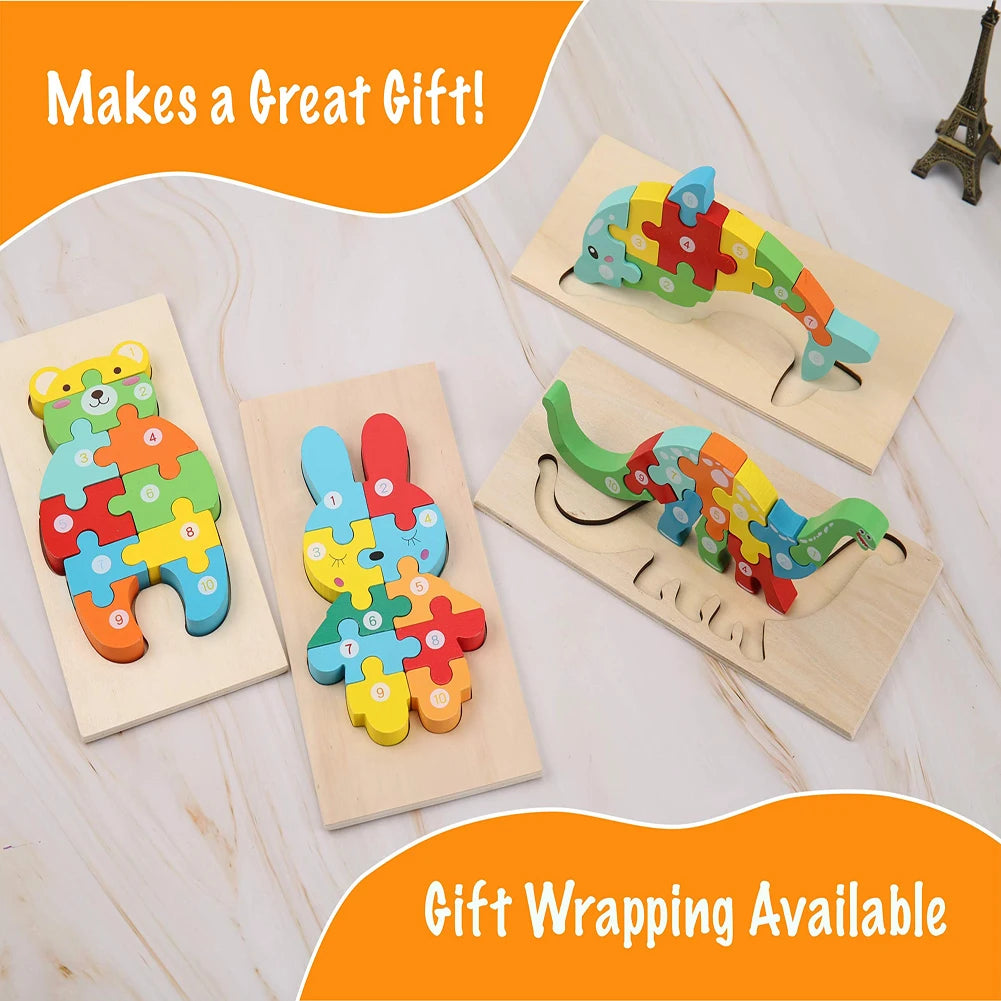 3D Wooden Puzzle