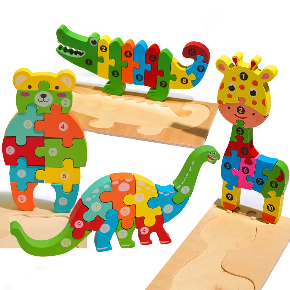 3D Wooden Puzzle