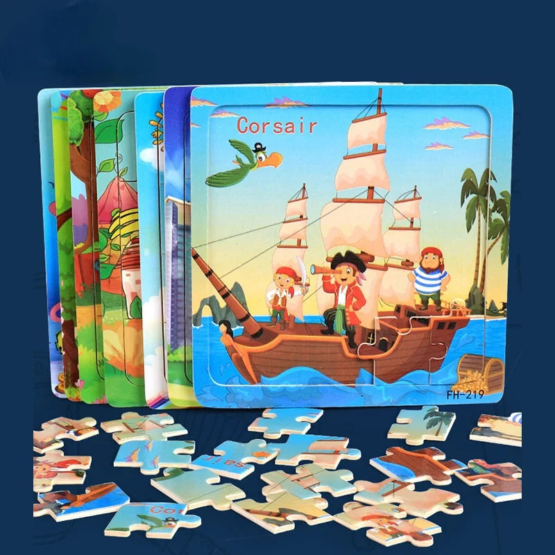 Animal Vehicle Puzzle