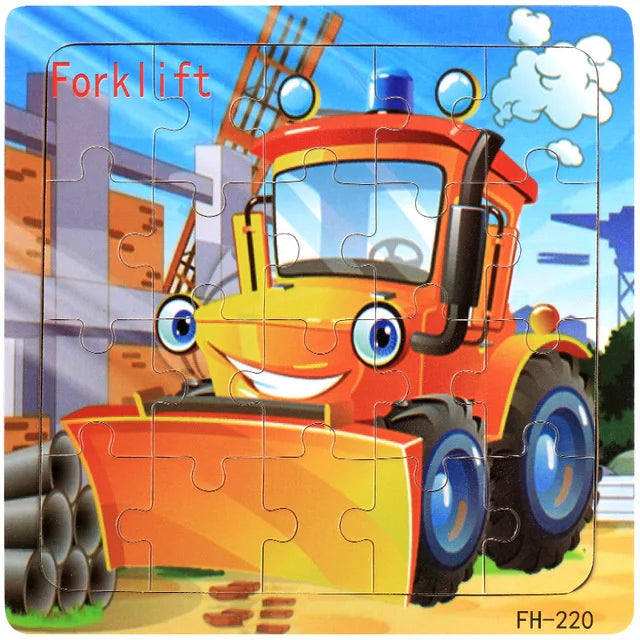 Animal Vehicle Puzzle