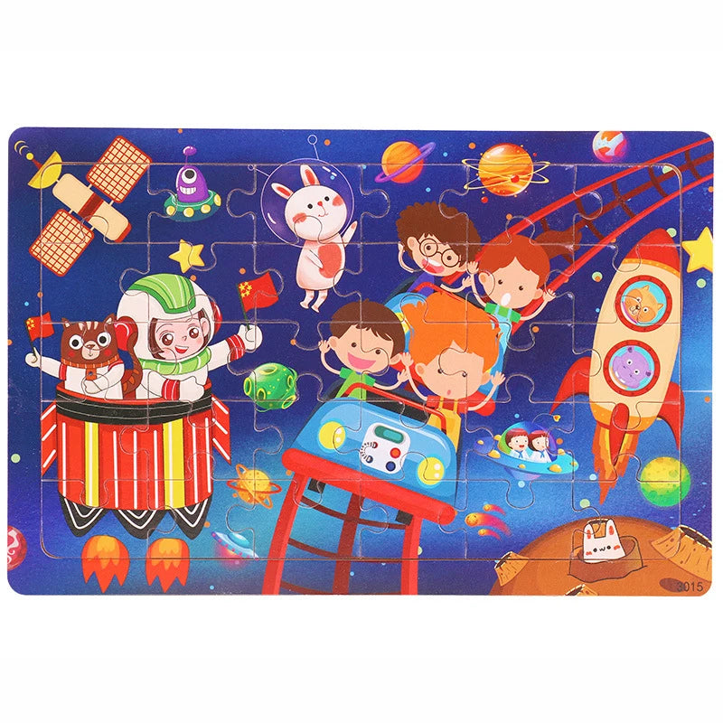 Cartoon Jigsaw Set