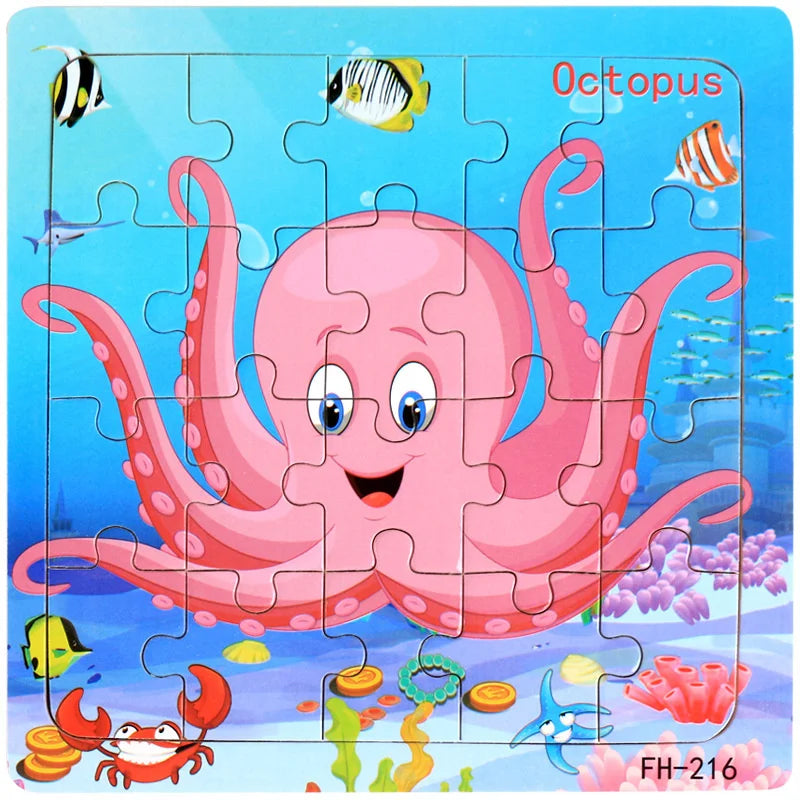 Animal Vehicle Puzzle