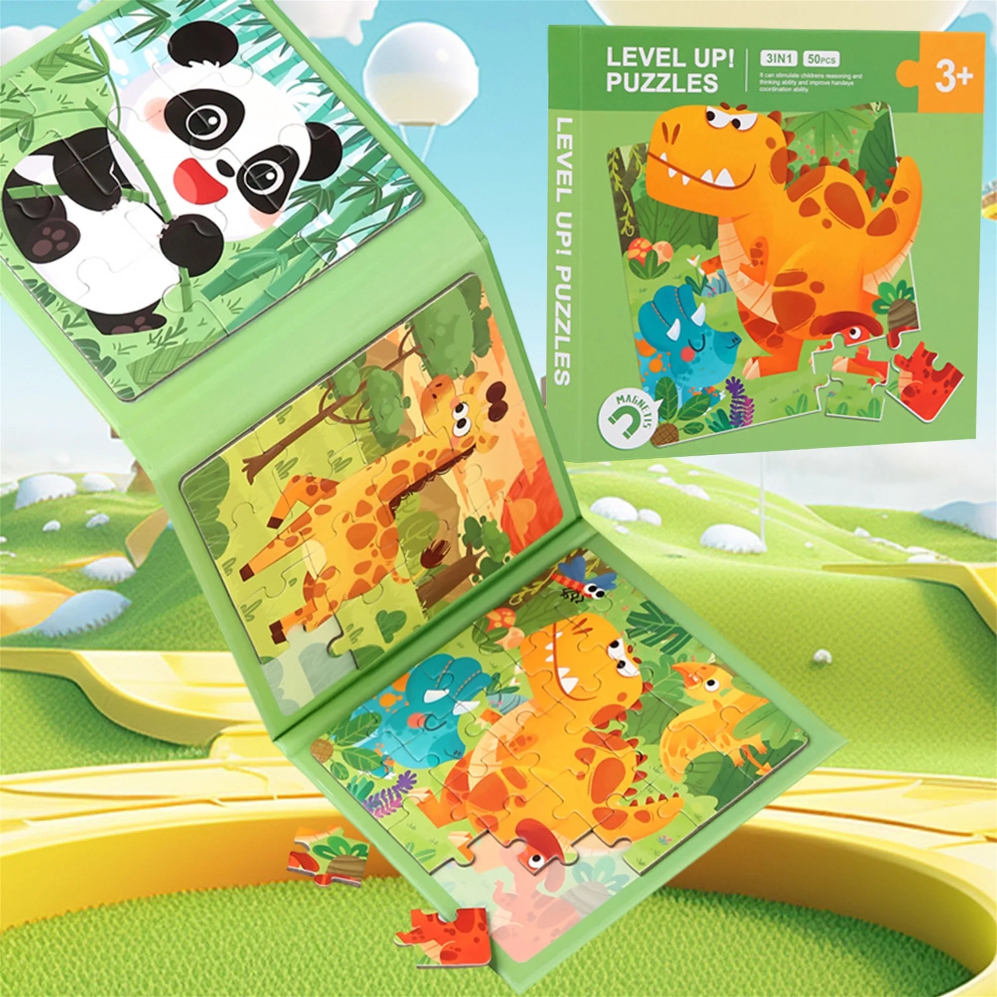 Magnetic Animal Puzzle