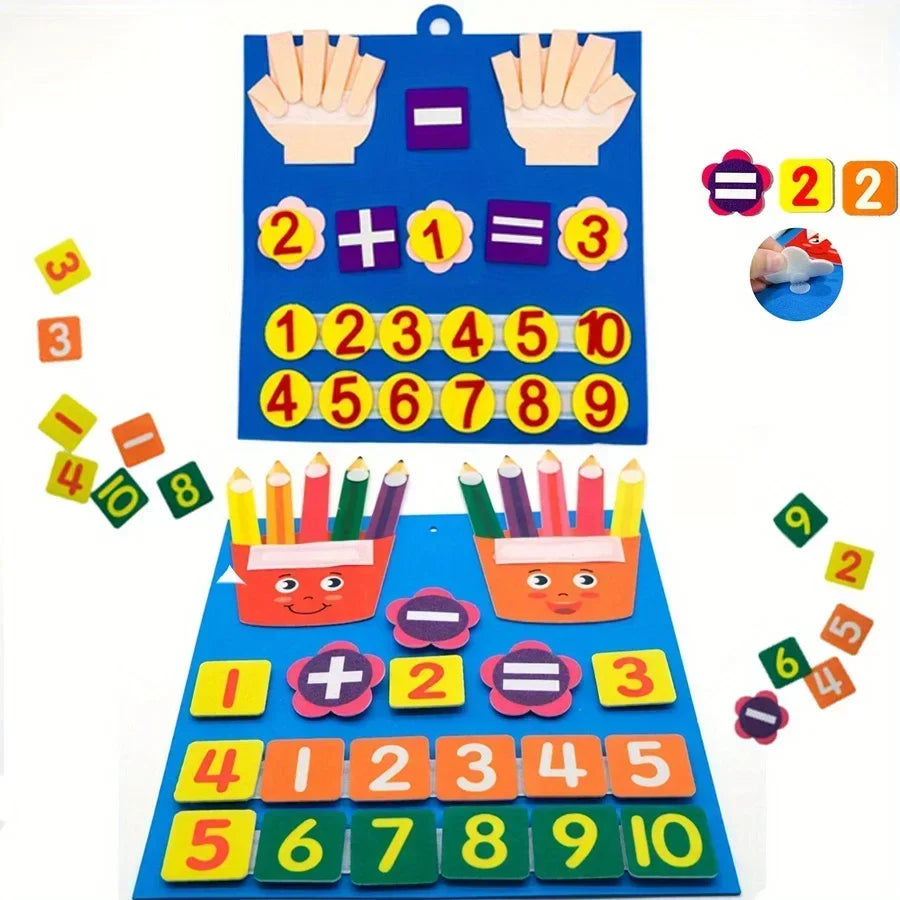 Felt Finger Numbers