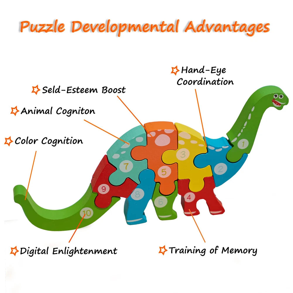 3D Wooden Puzzle