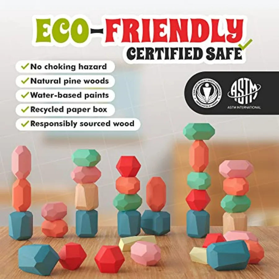 Wooden Stacking Blocks