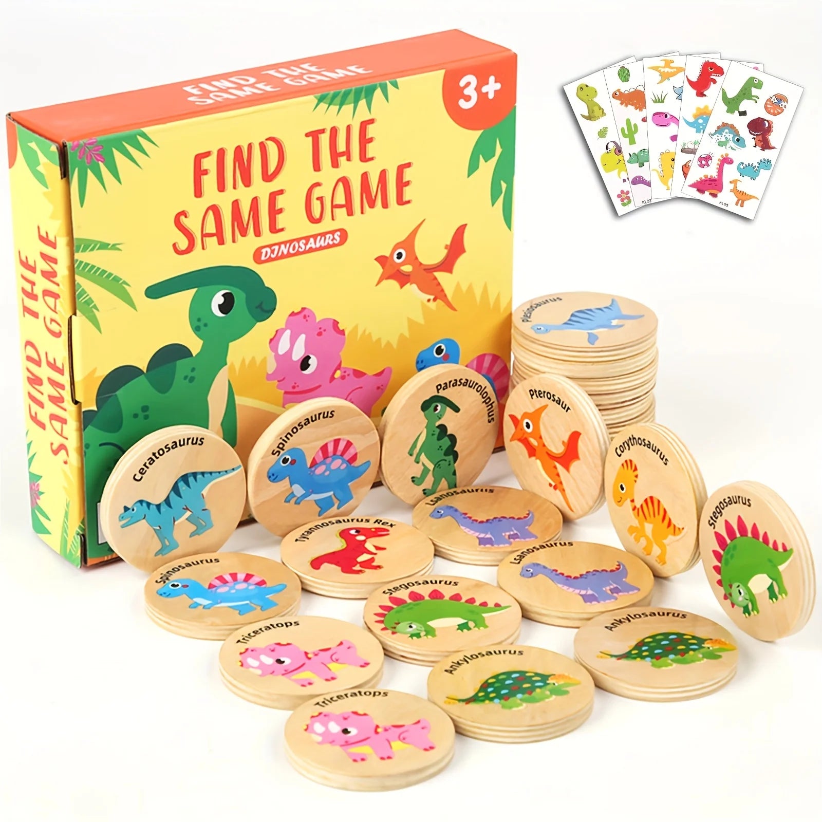 Dinosaur Memory Game