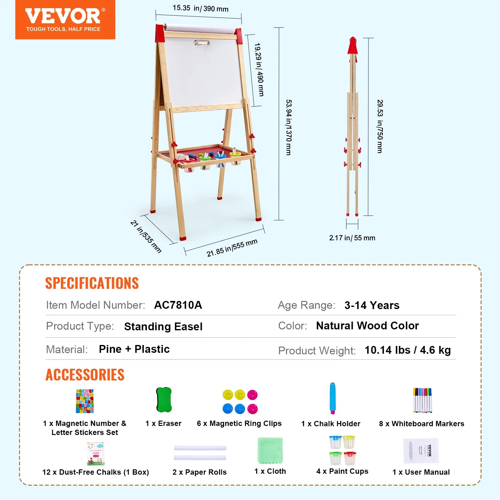 Magnetic Art Easel