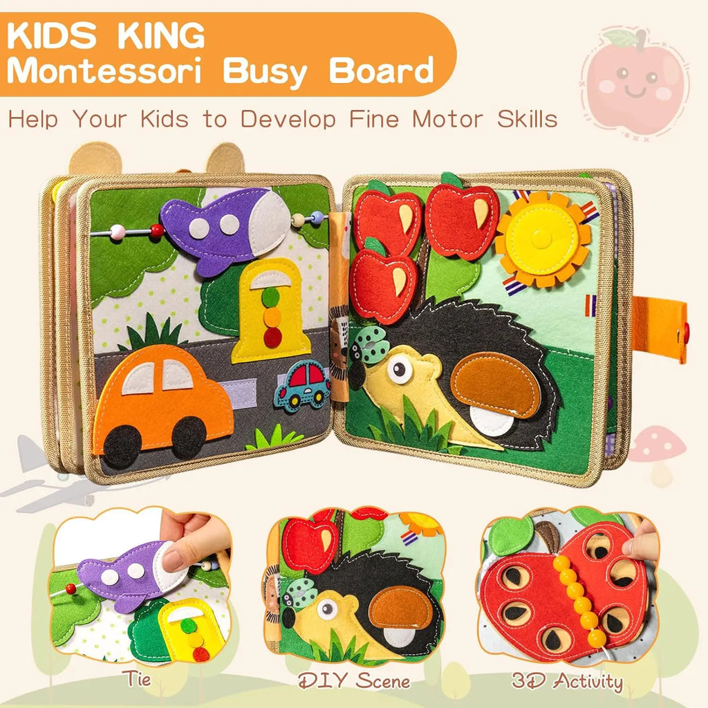 Toddler Busy Book