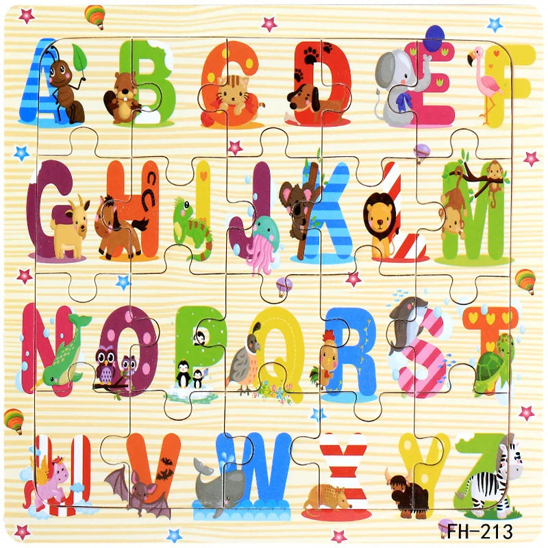 Animal Vehicle Puzzle
