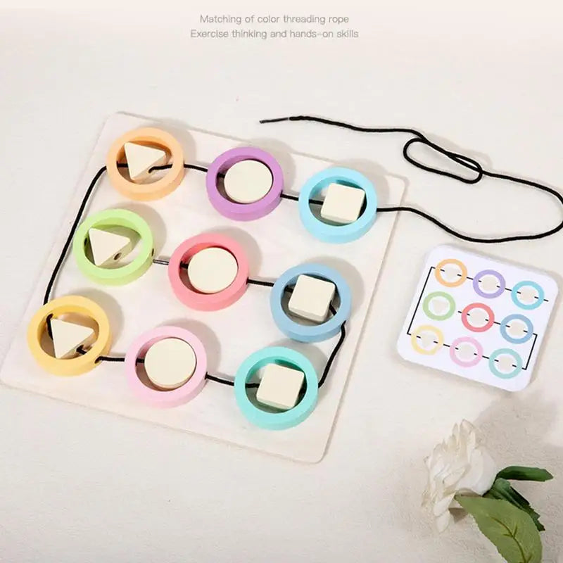 Wooden Lacing Toy