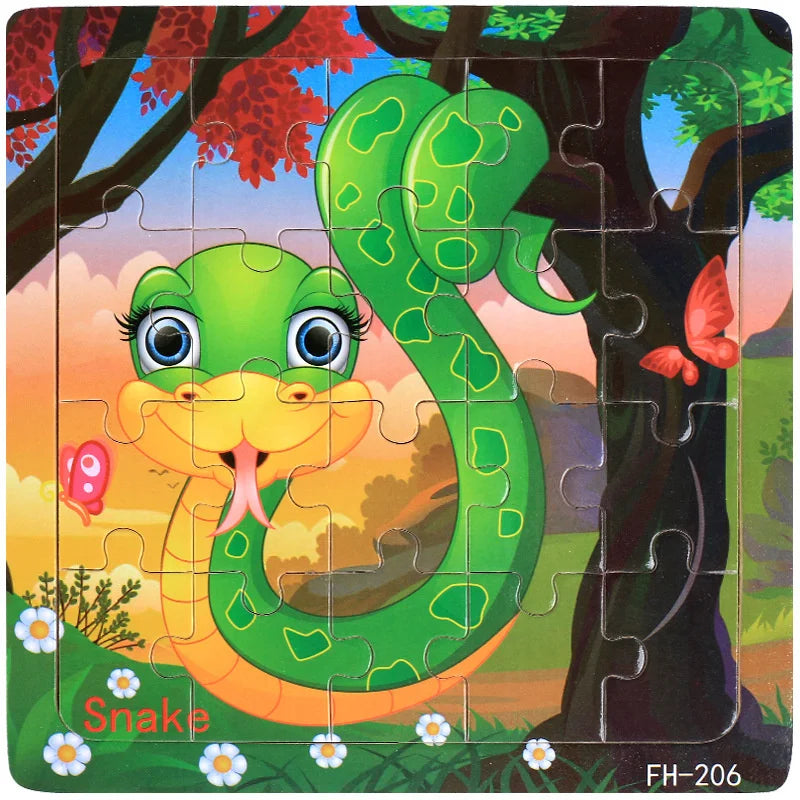 Animal Vehicle Puzzle