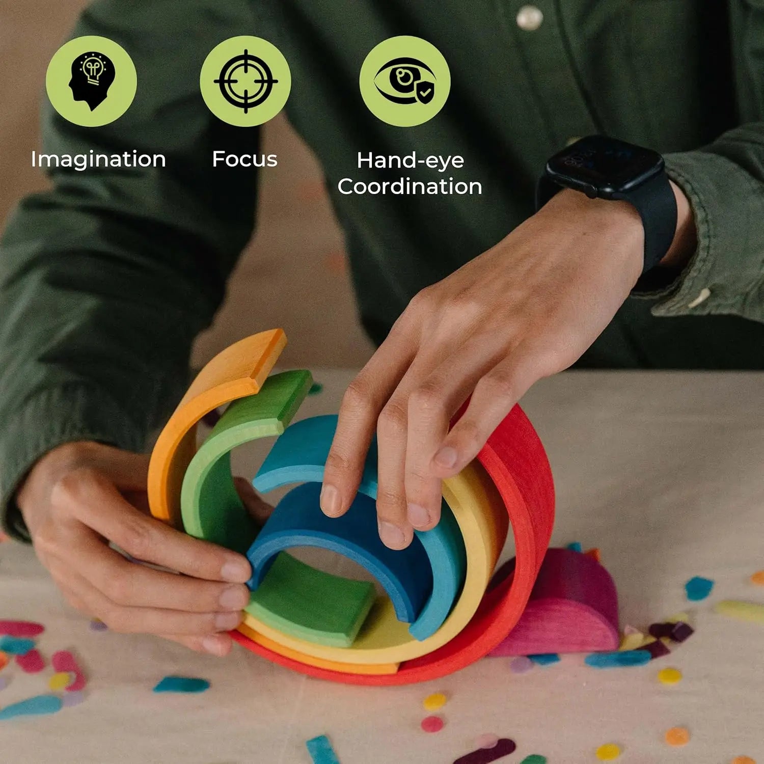 Rainbow Stacker Set